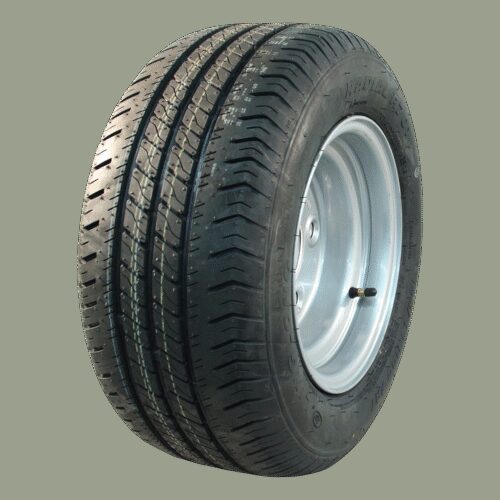 luchtband + wiel 195/55 R10C R701 M+S + 6.00Ix10H2 ET-4 60/100/4 98/96 N staal grijs