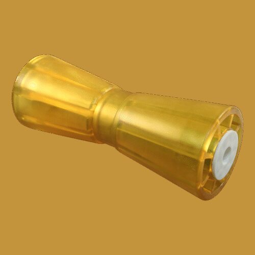 kielrol PVC geel Ø93mm 259mm Ø17