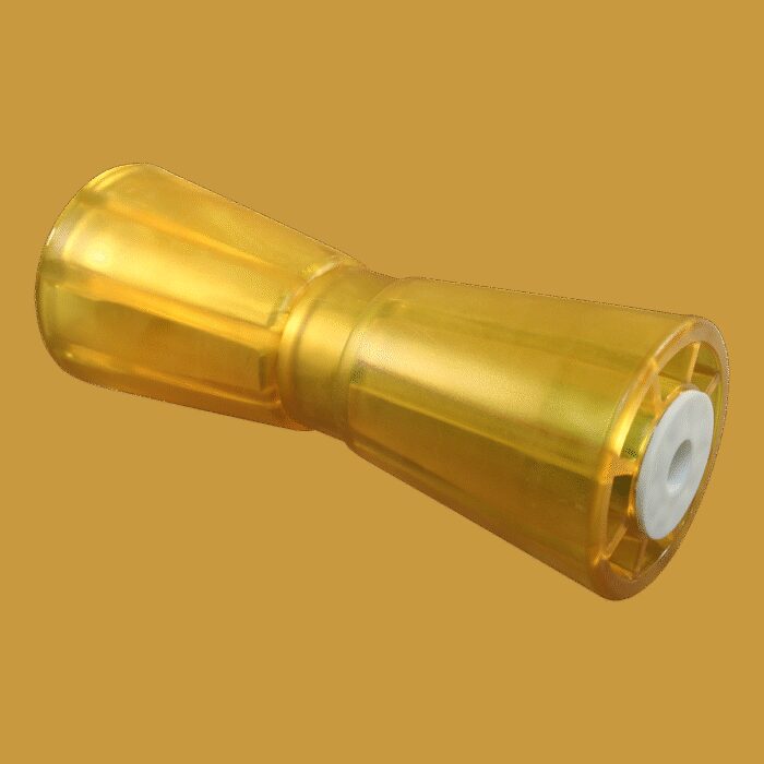 kielrol PVC geel Ø93mm 259mm Ø17