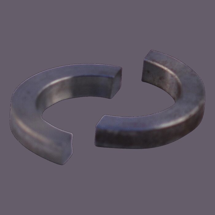 2 x halve ring voor montage pan op kogel Ø45mm