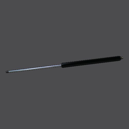 gasdrukveer (G) 08-19 150 345 400N cilinder met UV lak gitzwart RAL 9005