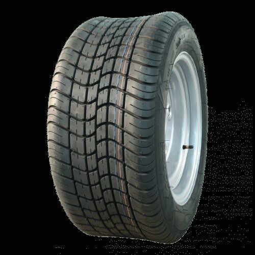 luchtband + wiel 195/50 B10 (18x8.00-10) S-6502 10PR + 6.00Ix10H2 ET-4 94/140/5 98 N staal grijs