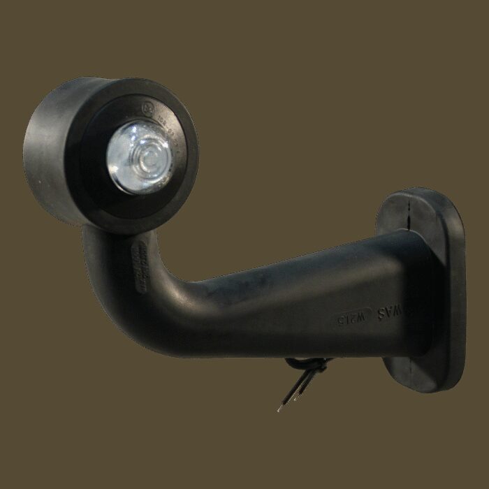 contourlamp 138L / W21.5 rood / wit, links 180mm, 2x075mm2
