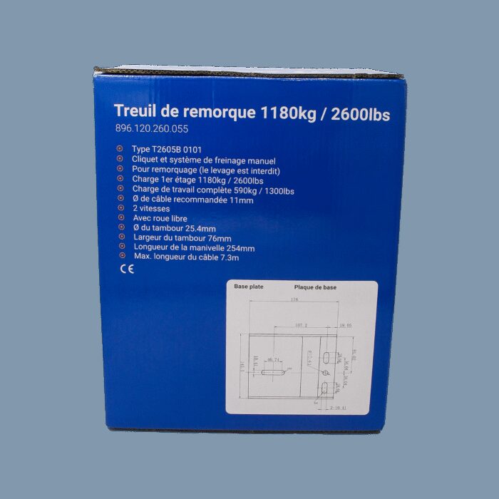 handlier T2605B 1180/590kg - Afbeelding 3