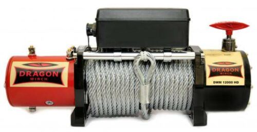 elektrische lier 12000 lb / 5443kg 12 V draadloze afstandbediening
