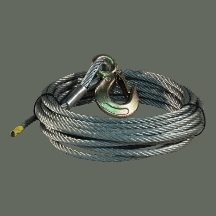 staalkabel met haak Ø8mm 8,5m