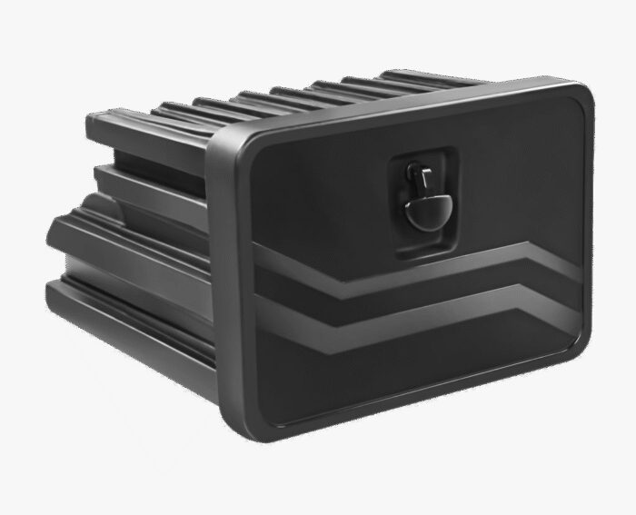 gereedschapskist kunststof Stabilo®-box 600-5L, draaisluiting met slot, 610x420x450-670
