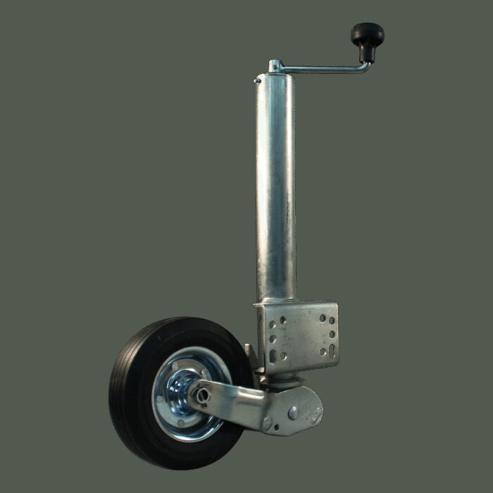 steunwiel automatisch opklapbaar 200x60mm Ø60mm