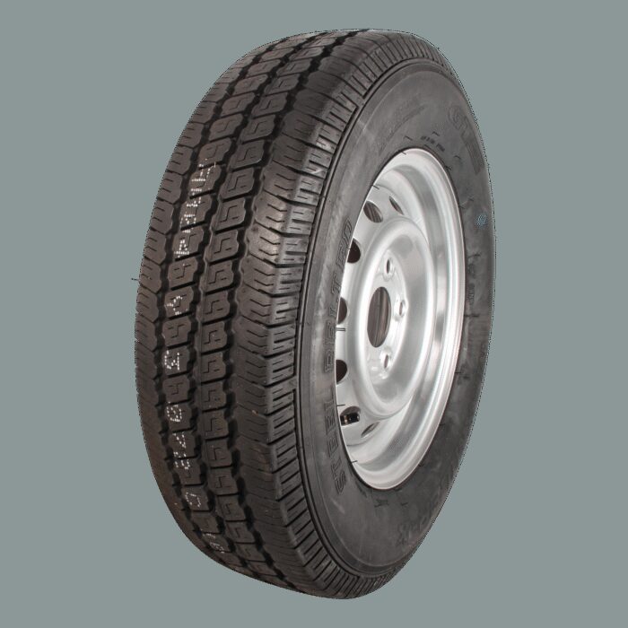 luchtband + wiel 175 R13C Maxmiler Pro 8PR + 4½Jx13H2 ET30 67/112/5 97/95 R staal grijs