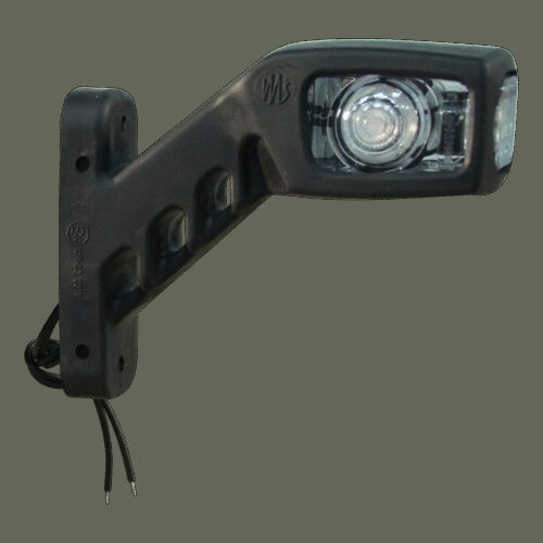 contourlamp W49 rood / wit, rechts, 280mm, 2x0,75mm²
