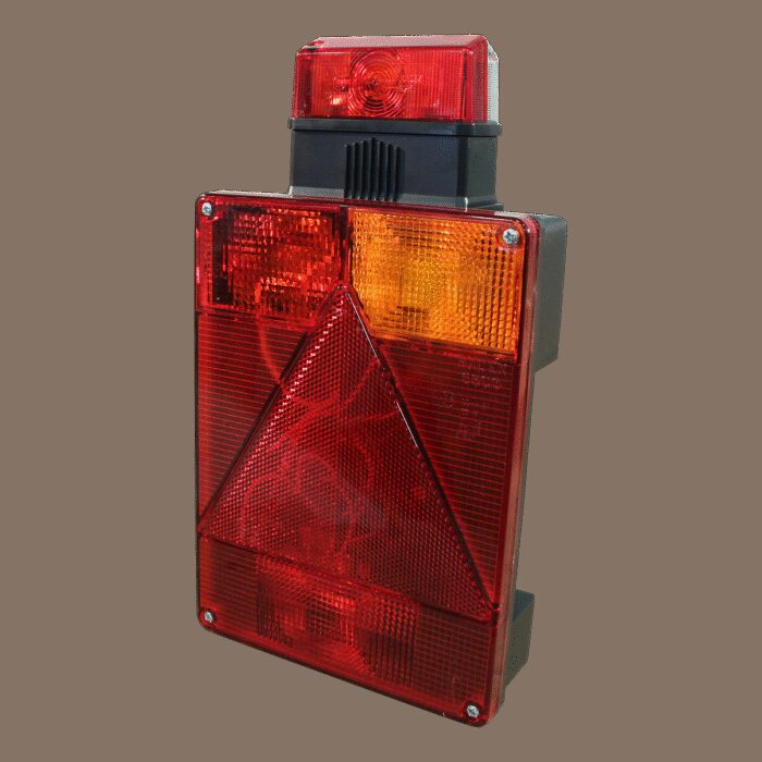 achterlicht serie 6801 rechts 5 PIN's bajonet