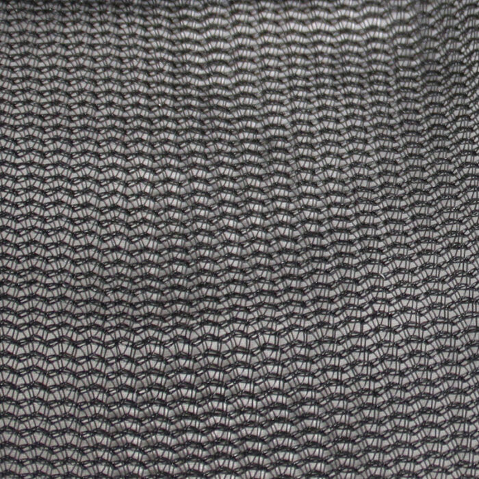 gaaskleed 5300x2300 PE, 180 gr/m2 gitzwart RAL 9005 - Afbeelding 2