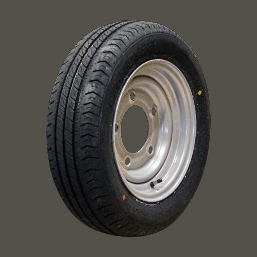 luchtband + wiel 155/70 R12C R701 M+S + 4½Jx12H2 ET0 115/165.1/5 104/102 N staal grijs