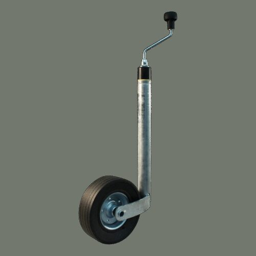 steunwiel Ø48mm 225x70mm stalen velg met dissellast indicator