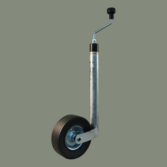 steunwiel Ø48mm 225x70mm stalen velg met dissellast indicator