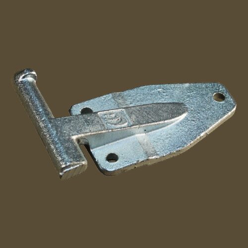 klepscharnier met verzet RVS 304 112mm