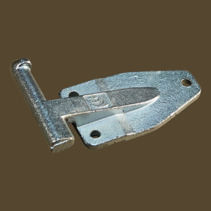 klepscharnier met verzet RVS 304 112mm
