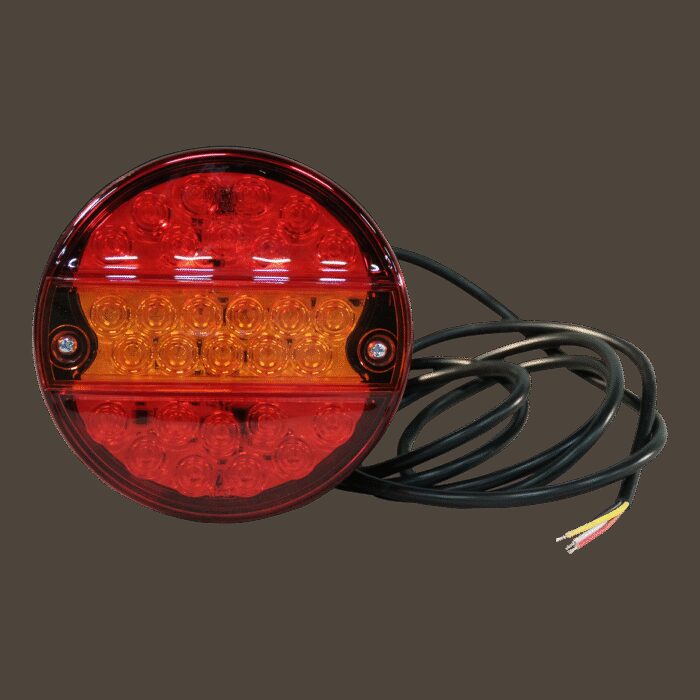 achterlicht 288 , LED 12V-24V , universeel , kabel 2000mm   4 x 0,75mm²