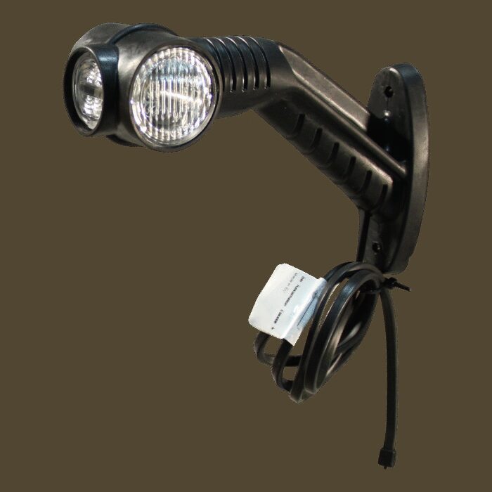 contourlamp Superpoint III LED links rood / wit / oranje DC kabel 860mm