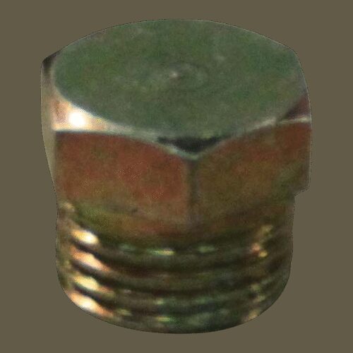 plug 1/4" metaal