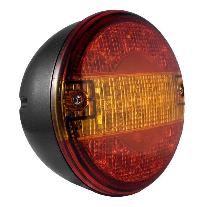 achterlicht universeel Zonder kabel Ø140 x 100 opbouw remlicht knipperlicht    achterlicht  45mm IP67 12/24 V CE, ECE-R10 / R7 / R6 / R3 - Afbeelding 3