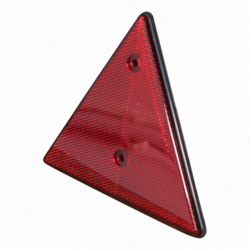 reflector  Δ rood opschroefbaar 160x160