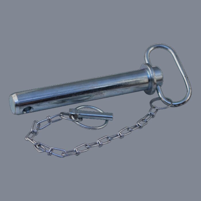 pen voor gatenbalk met ketting Ø28 165mm