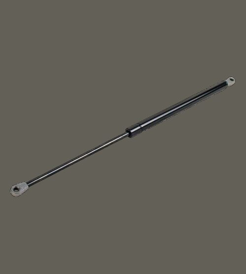 gasdrukveer (G) 08-19 200 1 500 AU19 (M8 Ø8,1 t=10) AB11 (Ø8,1 t=10) 250N cilinder met 2 componenten lak gitzwart RAL 9005