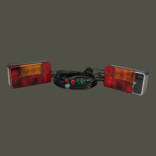 Verlichtingsset Radex serie 5001 stekker 7-polig 1500mm / 5000mm