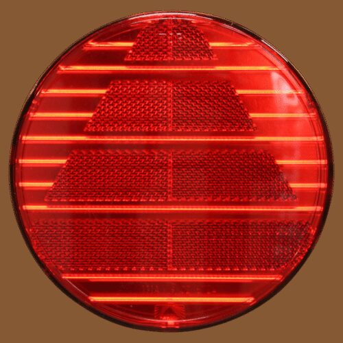 reflector rood opschroefbaar Ø145mm