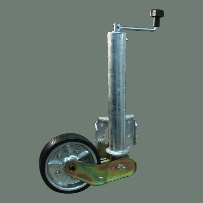 steunwiel automatisch opklapbaar 200x60mm Ø60mm