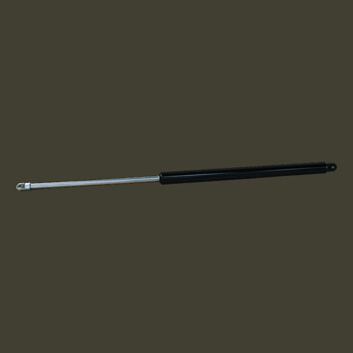 gasdrukveer (G) 14-28 300 750 1250N cilinder met 2 componenten lak gitzwart RAL 9005