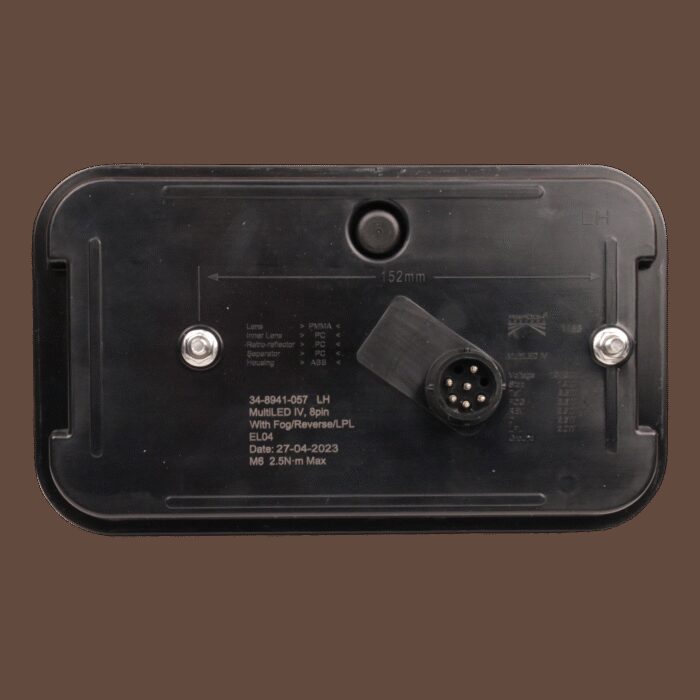 achterlicht LED Multiled IV links 8 PIN's bajonet - Afbeelding 3