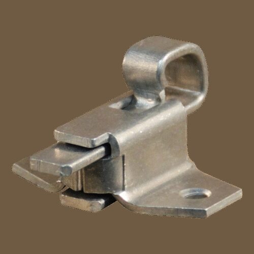 schuif snelsluiting aluminium voor zeilring 42x22mm en Ø40mm