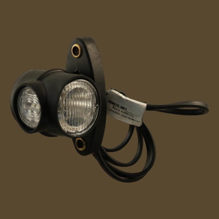 contourlamp Aspöck Superpoint III led "direct montage" rood / wit / oranje DC kabel 1000mm