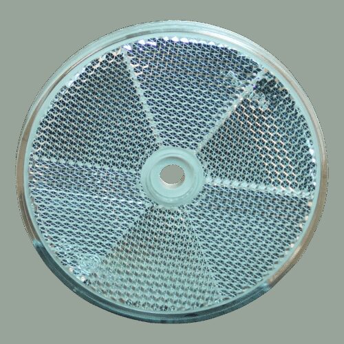reflector Ø wit opschroefbaar Ø80