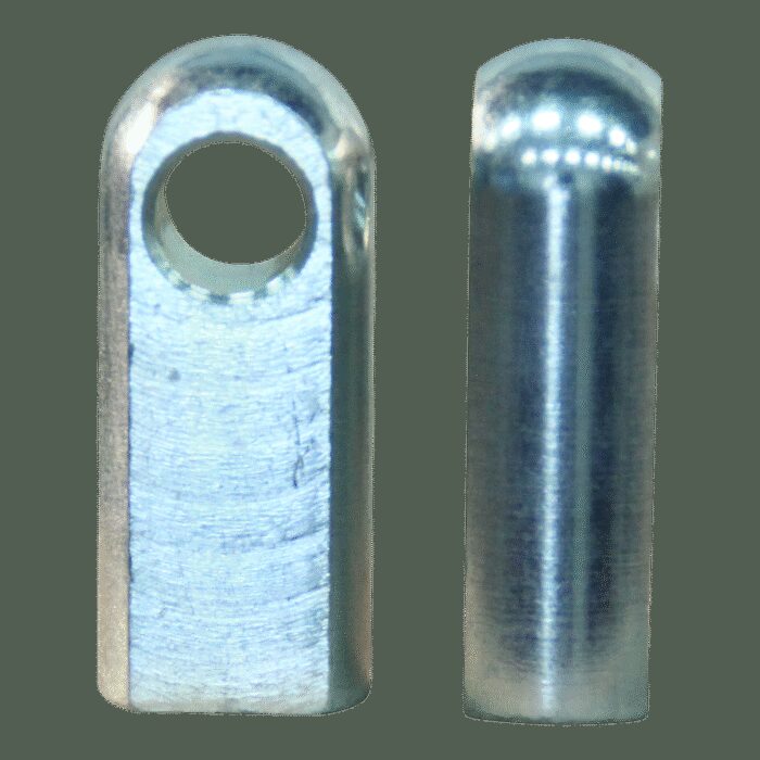 schroefoog vlak M8 AR27 verzinkt 27mm Ø8,1mm t=10mm 15mm