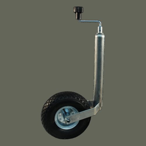 steunwiel Ø48mm 260x85/3.00-4 luchtband met stalen velg