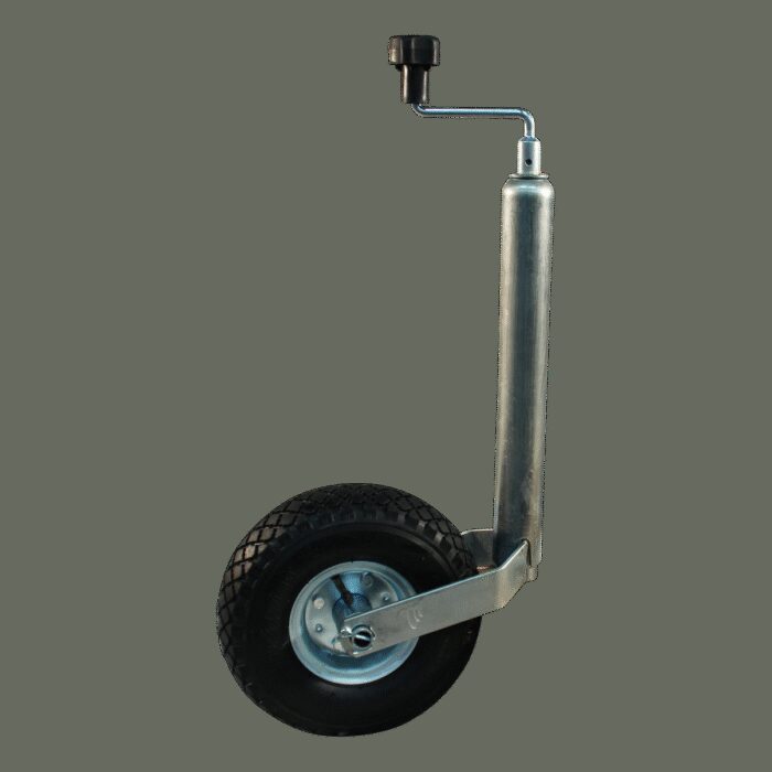 steunwiel Ø48mm 260x85/3.00-4 luchtband met stalen velg