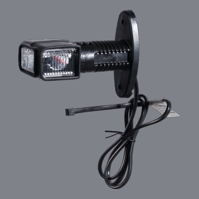 contourlamp Superpoint 4 LED "kort", rood / wit / oranje 1.0m DC kabel