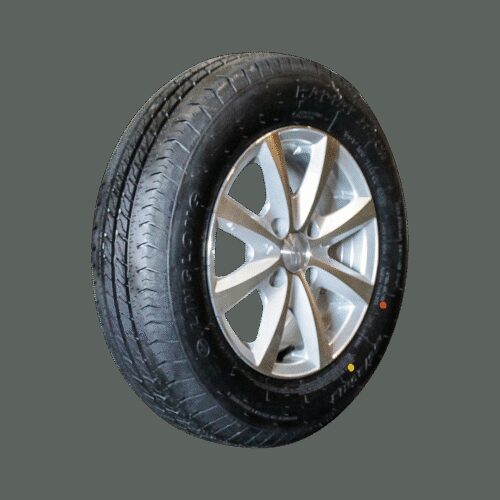 luchtband + wiel 155/80 R13 R701 M+S + 5Jx13H2 ET30 57/100/4 84 N lichtmetaal grijs