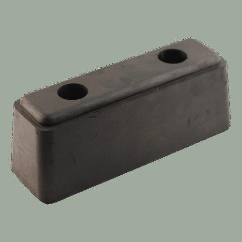 stootbuffer rubber 250mm x 80mm x 80mm