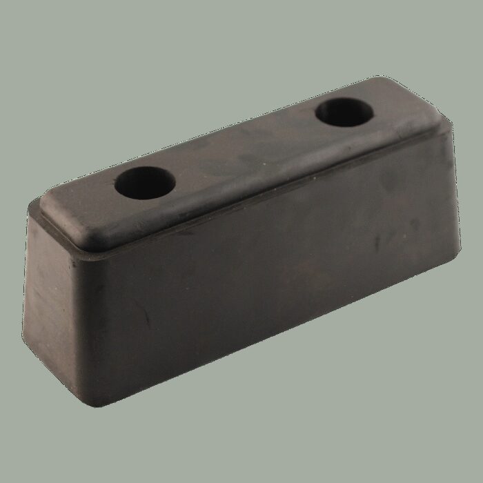 stootbuffer rubber 250mm x 80mm x 80mm