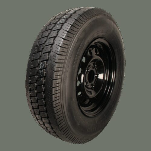 luchtband + wiel 205 R14C Maxmiler Pro + 5½Jx14H2 ET30 66,5/112/5 109/107 P staal zwart