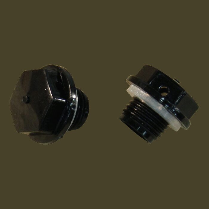 vuldop 1/4" kunststof