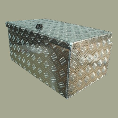 disselbox aluminium lxbxh, 600x380x295mm