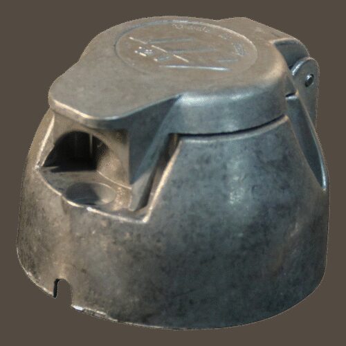 kontaktdoos aluminium 7 - polig