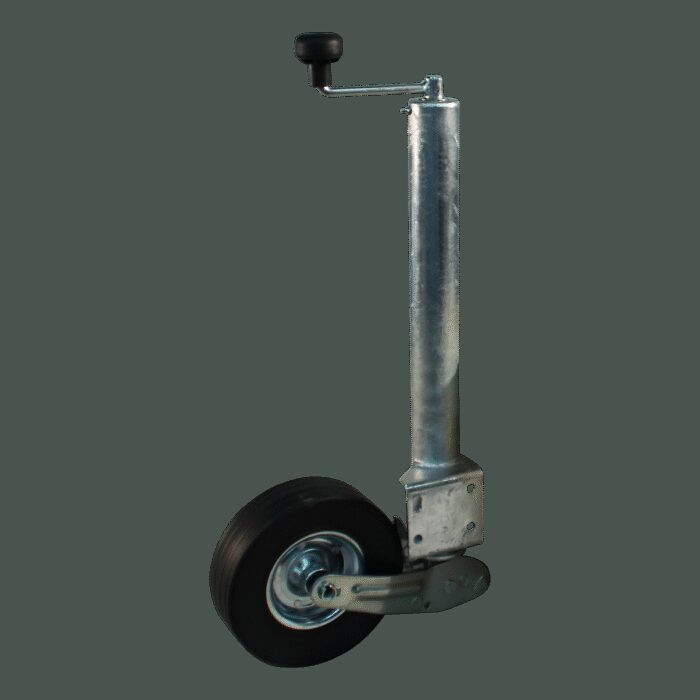 steunwiel automatisch opklapbaar 225x70mm Ø60mm