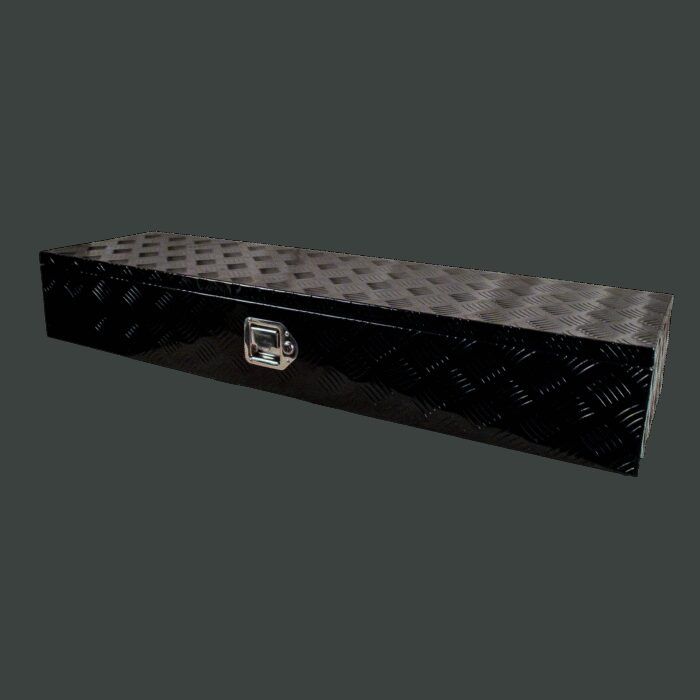gereedschapskist aluminium zwart 1200x380x190 kofferslot