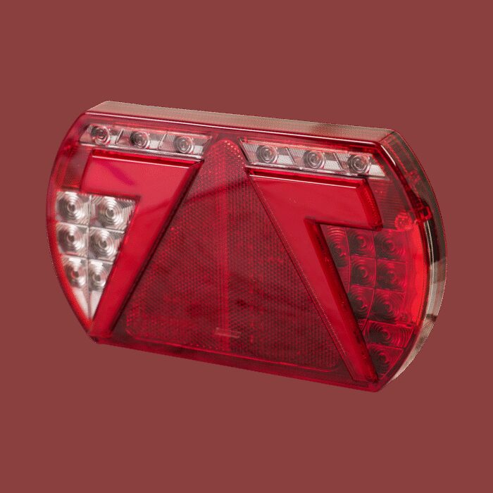 achterlicht glo trac LED L26095 12 V links 5 PIN's bajonet